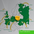 Kierunki eksportu DV